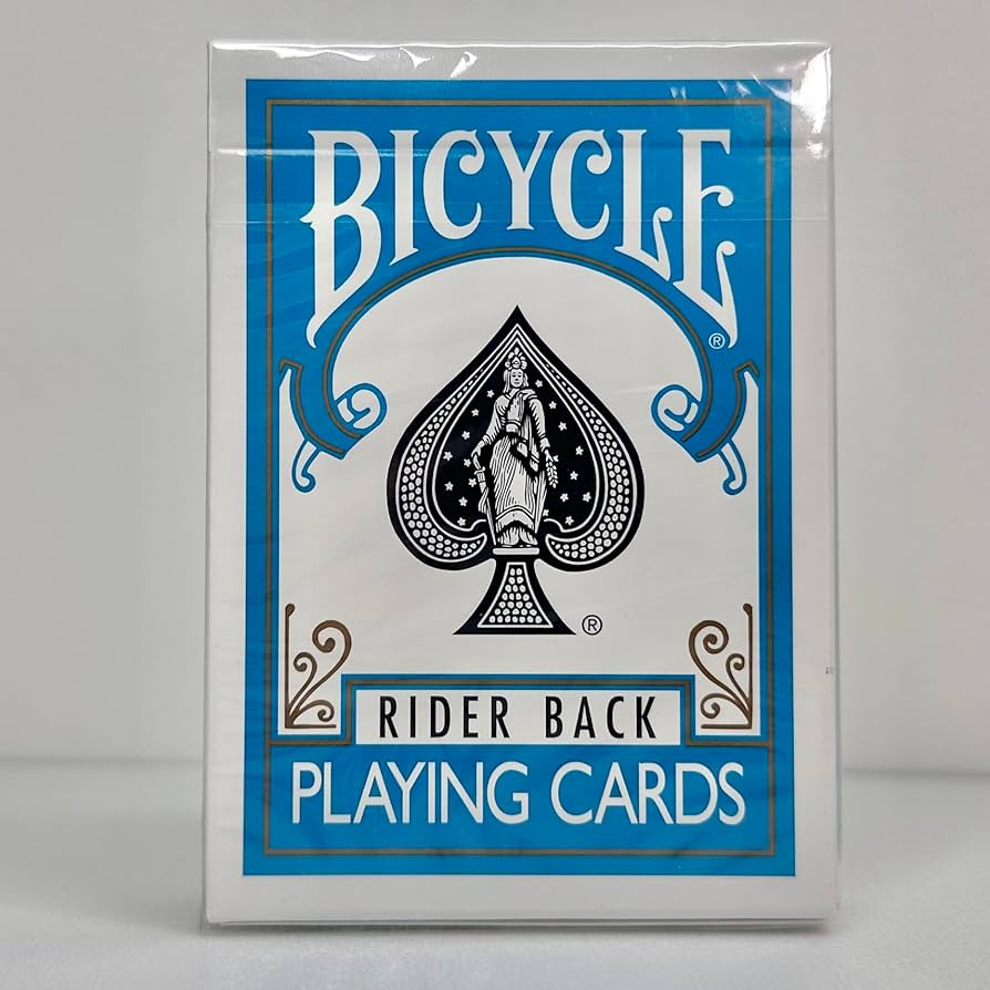 Amazon.co.jp: BicycleTurquoise (水色) トランプ : おもちゃ